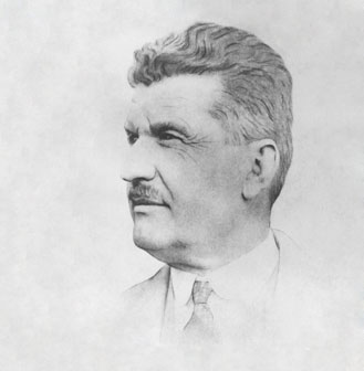 Historický portrét podnikatele Tomáše Bati